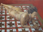Oil on canvas 760x1210mm