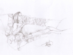 K4 Pencil on cartridge paper 230x350mm